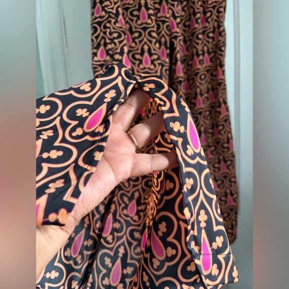 Rose & Olive High Waist Wide Leg Elastic Back with Pockets Pants, Size: Small - Picture 4 of 11